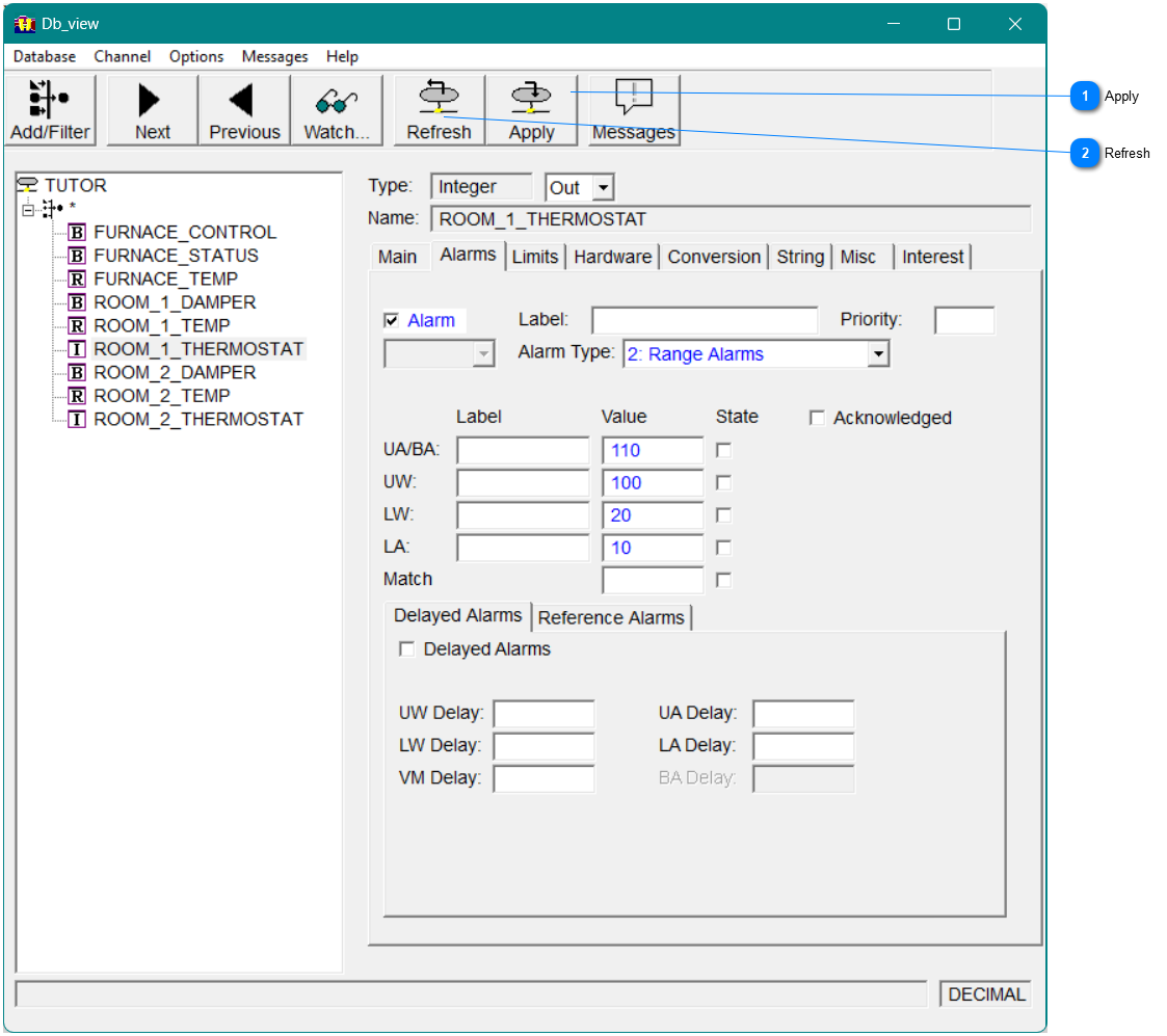 Running Db_view
